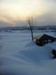 冬の十日町はこんな感じ
