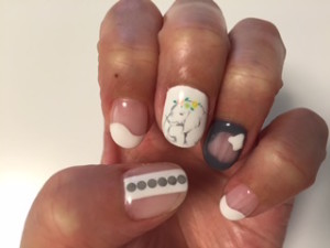 （１）花かんむりの象