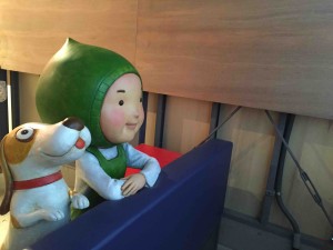 前に回り込むとこの表情。さらにキュン❤︎