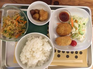 メイン＋副菜＋小鉢＋棚田米のセットで800円！
