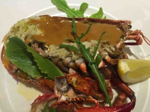 オマール海老の天火焼き