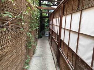 さらに細い通路を抜けると・・・