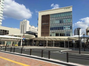 東中野駅前がこんなにきれいになっていて、衝撃的にびっくり