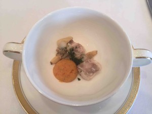 魚介入りポテトスープ