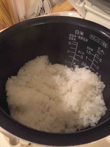 うちの１０年モノの炊飯器でも上手に炊けたー！