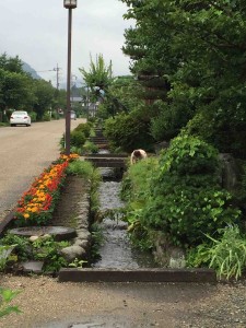 集落全体が「たくみの里」なので、地元の方も生活してます