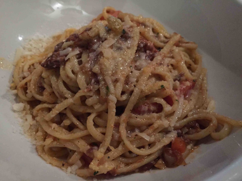 linguine, cinghiale ragu, parmigiano $14