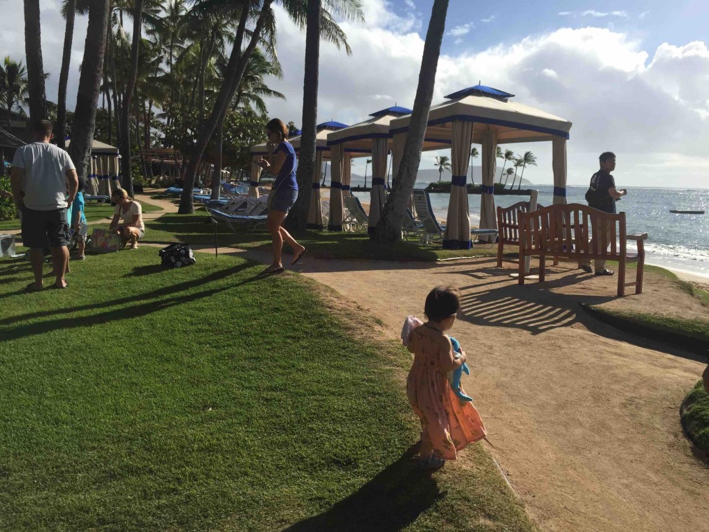 何よりビーチが完全プライベートなのは魅力