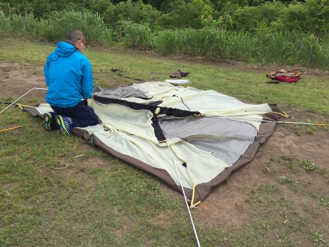 今回は、「スノーピーク」セットをレンタル。すべてスノーピークを試します。