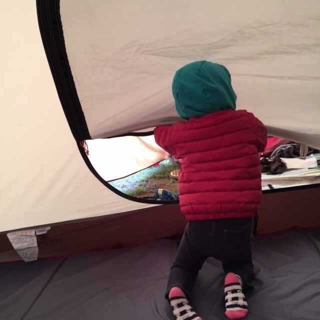 起床。第一声は「おうち帰りたい」だったけど・・・