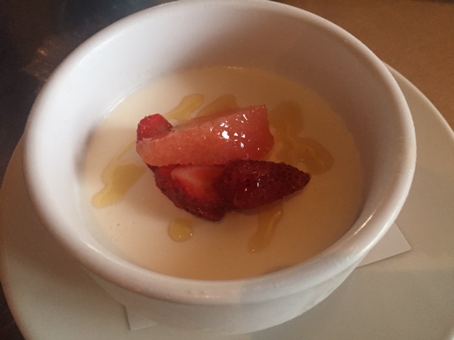 milk&honey buttermilk panacotta $8
