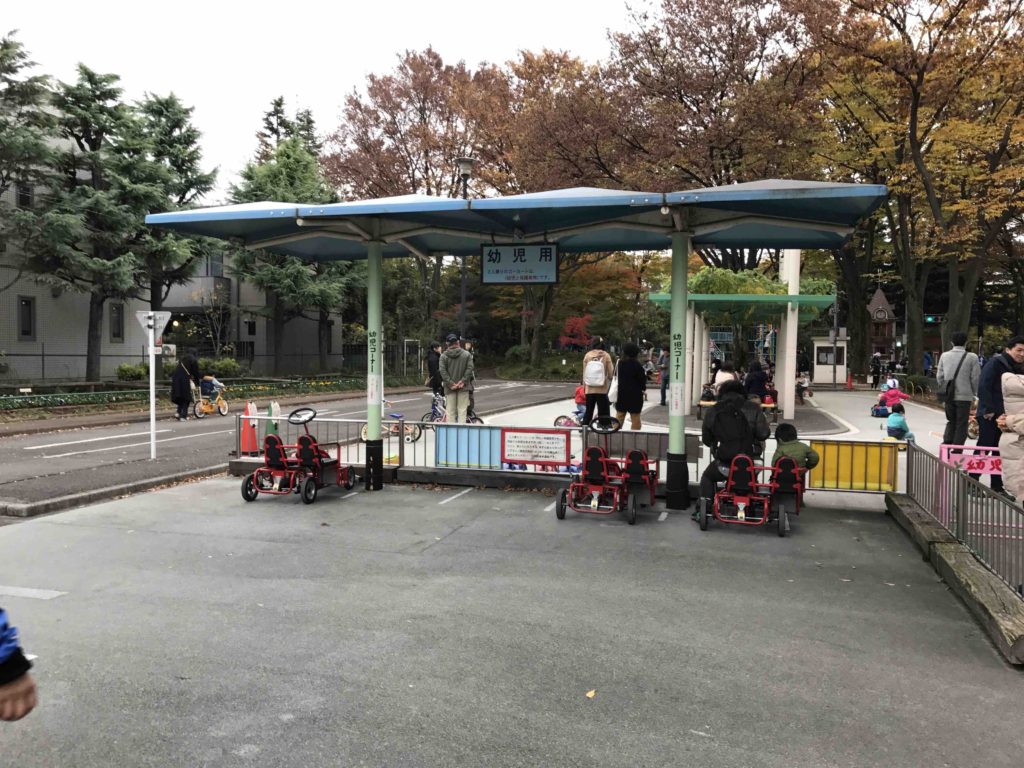 乗り場に行くと、１人乗りと２人乗りが分かれて置いてあり、係りの人が説明＆誘導してくれます。